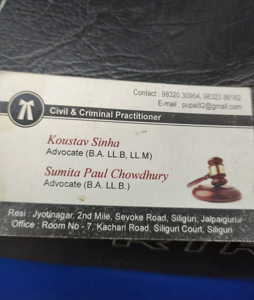 best lawyer in siliguri advocate koustav