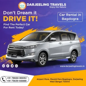 Best travel agency for Darjeeling tour car rental service 