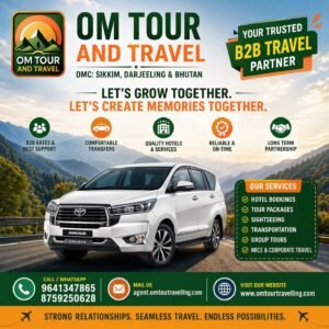 Car rental service in Bagdogra for hill tours